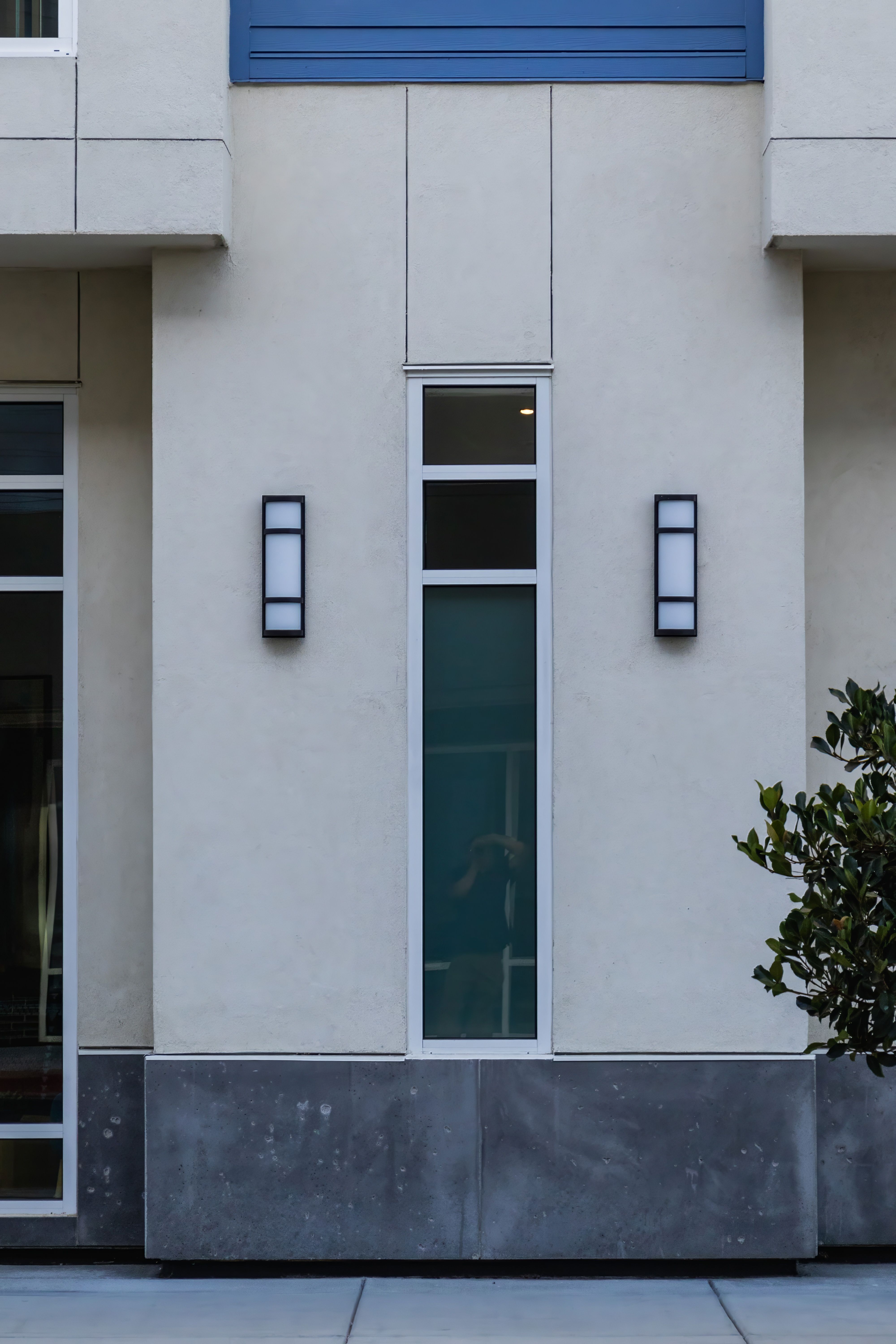 Clean glass window pane